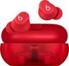 BEATS SOLO BUDS TRUE WIRELESS EARBUDS  TRANSPARENT RED, MATTE BLACK