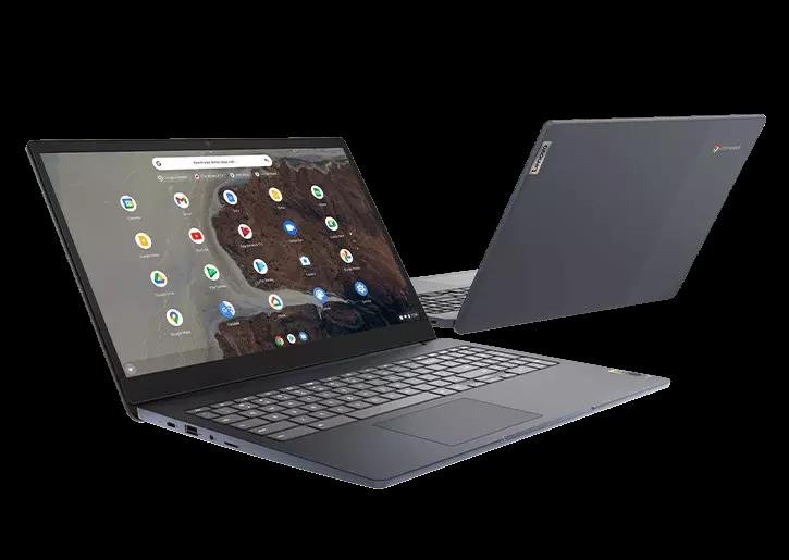 LENOVO CHROMEBOOK 3I, 15.6"FHD TOUCH, PENTIUM SILVER N6000, 4GB, 128GB EMMC, CHROME OS, BLUE