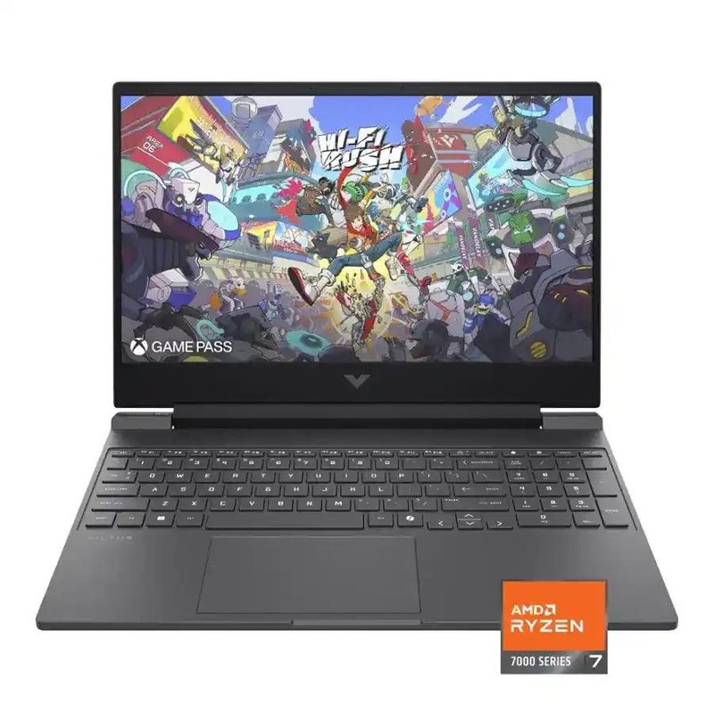 HP VICTUS 15-FB3093DX,15.6",FHD,RYZEN 7-7445HS,16GB,512GB SSD,RTX 4050 6G,FACTORY REFURBISHED