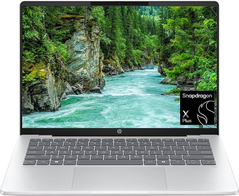 HP OMNIBOOK 5 NGAI 14-HE0017NR,14",WUXGA,SNAPDRAGON X1-26-100,16GB,256GB S,FACTORY REFURBISHED
