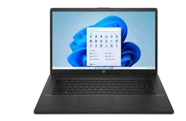 HP 17T-CN300,17.3",HD,I5-1334U,8GB,256GB SSD,WIN11,JET BLACK,FACTORY REFURBISHED