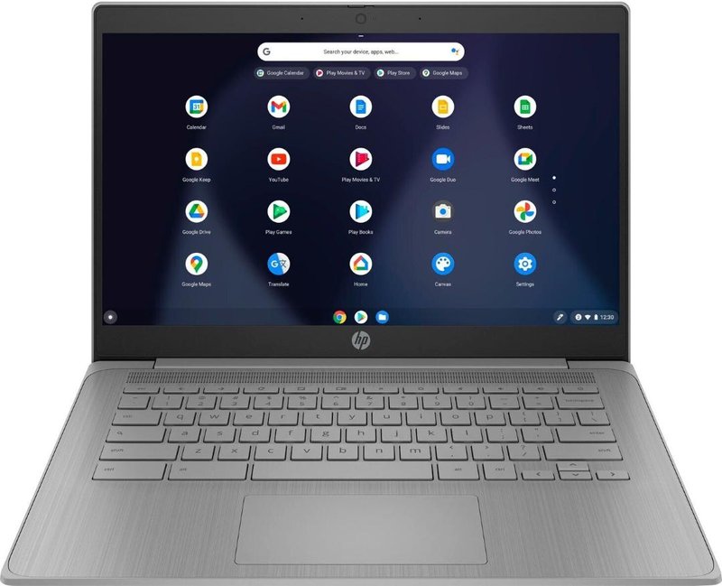 HP CHROMEBOOK 14A-NE0013DX, 14"HD,4GB,64GB EMMC,CHROME OS GRAY