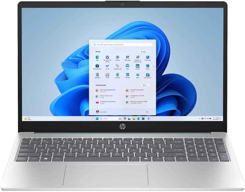 HP LAPTOP,15.6" TOUCH,I3-N305,8GB,256GB SSD,WIN11,SILVER