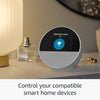 AMAZON  ECHO SPOT (2024 RELEASE) SMART ALARM CLOCK W/ VIBRANT SOUND & ALEXA (BLACK), BLACK