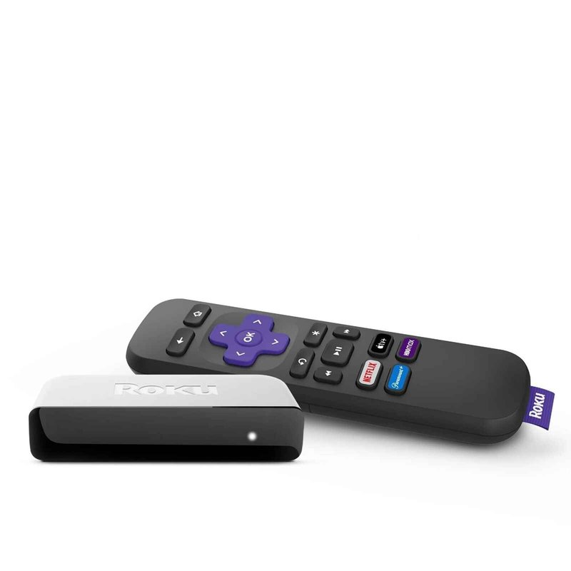 ROKU PREMIERE 3920RW-SW 4K/HDR STREAMING MEDIA PLAYER WITH PREMIUM HIGH SPEED HDMI CABLE, BLACK