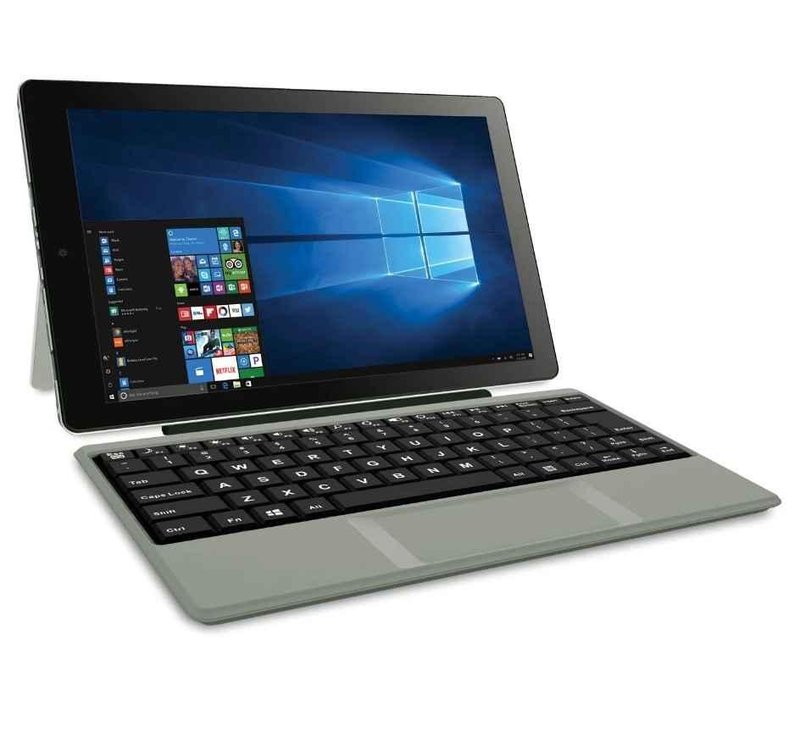 RCA CAMBIO, 10.1” INTEL ATOM PROCESSOR Z8350 2GB, 32GB, BT4.0 MICROSD CARD UP TO 128GB W10 , SILVER